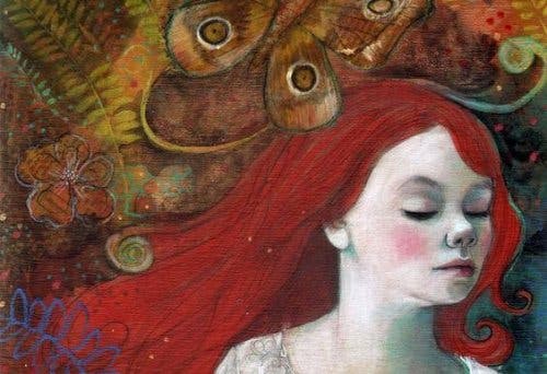 mujer-con-mariposa