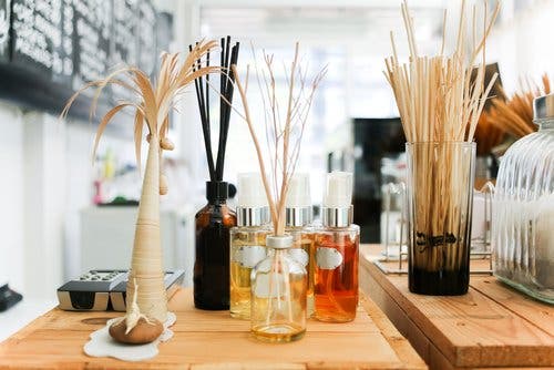 Un difusor aromático con nuestro olor