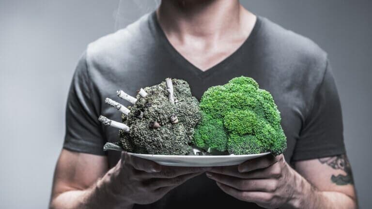 10 alimentos para «eliminar» la nicotina de tu cuerpo