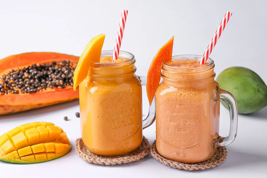 Batidos con papaya