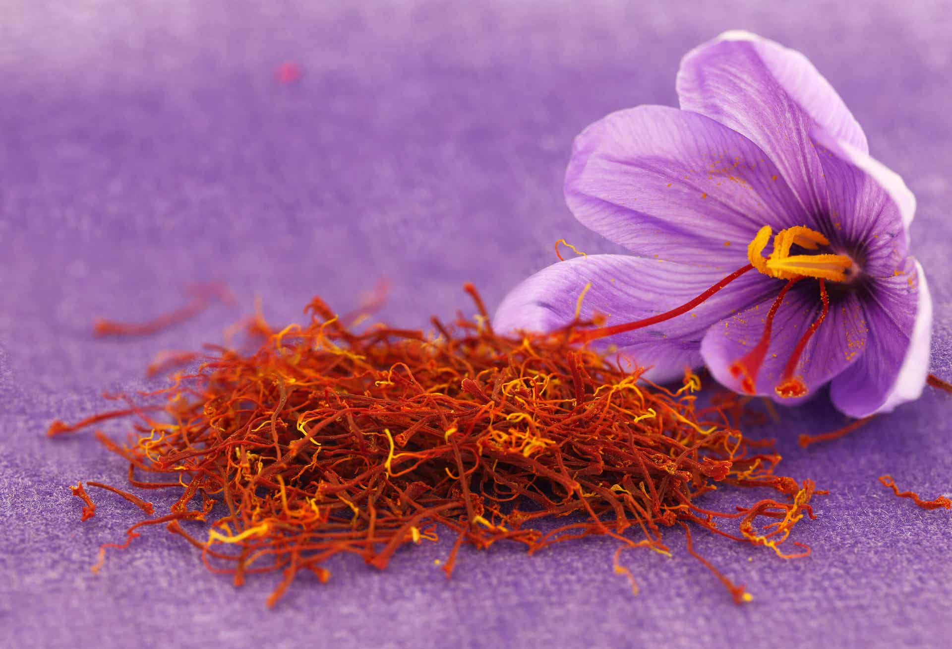 Some saffron.