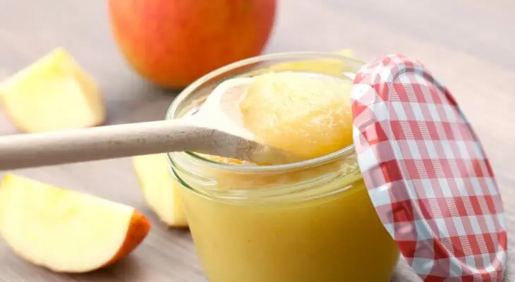 Puré de manzana