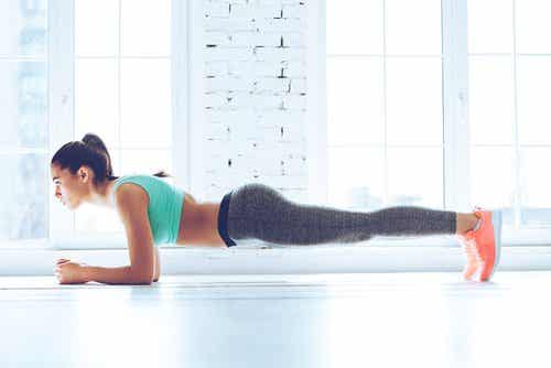 Exercises to fight abdominal fat.