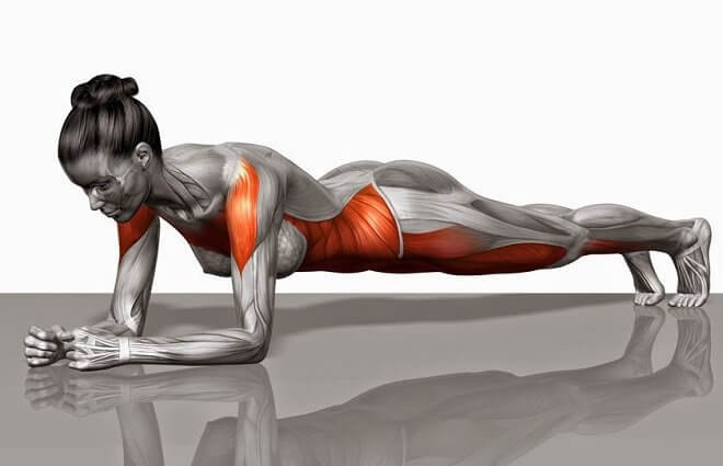 Plank, el ejercicio abdominal para todo el cuerpo