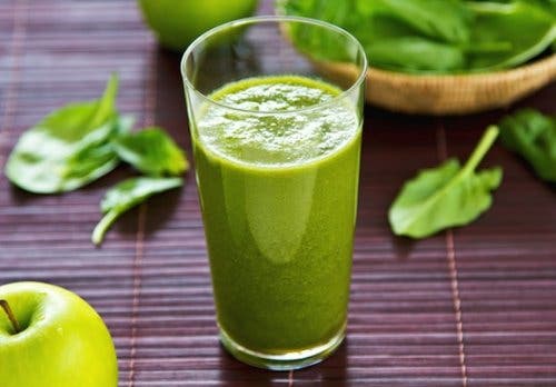 batidos con manzana verde