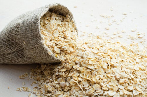 Bolsas de avena para tener una piel hermosa