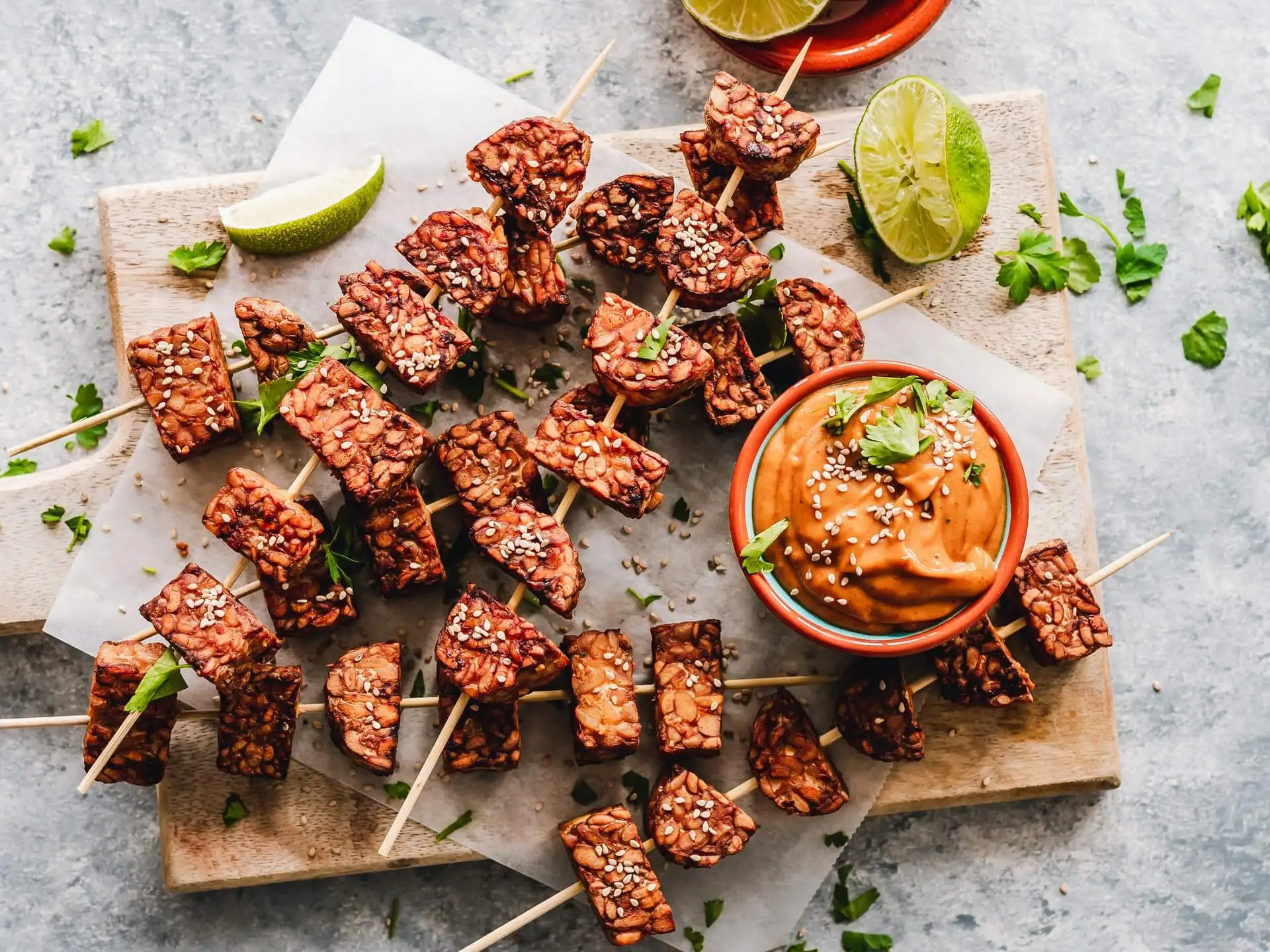Fermentierte Lebensmittel - Tempeh