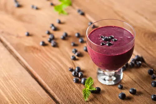 Batido morado para prevenir la cistitis