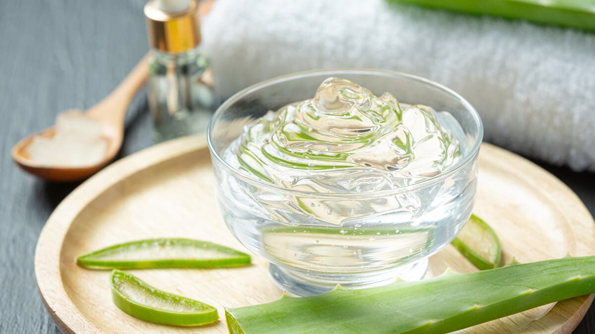 Gel de aloe vera.