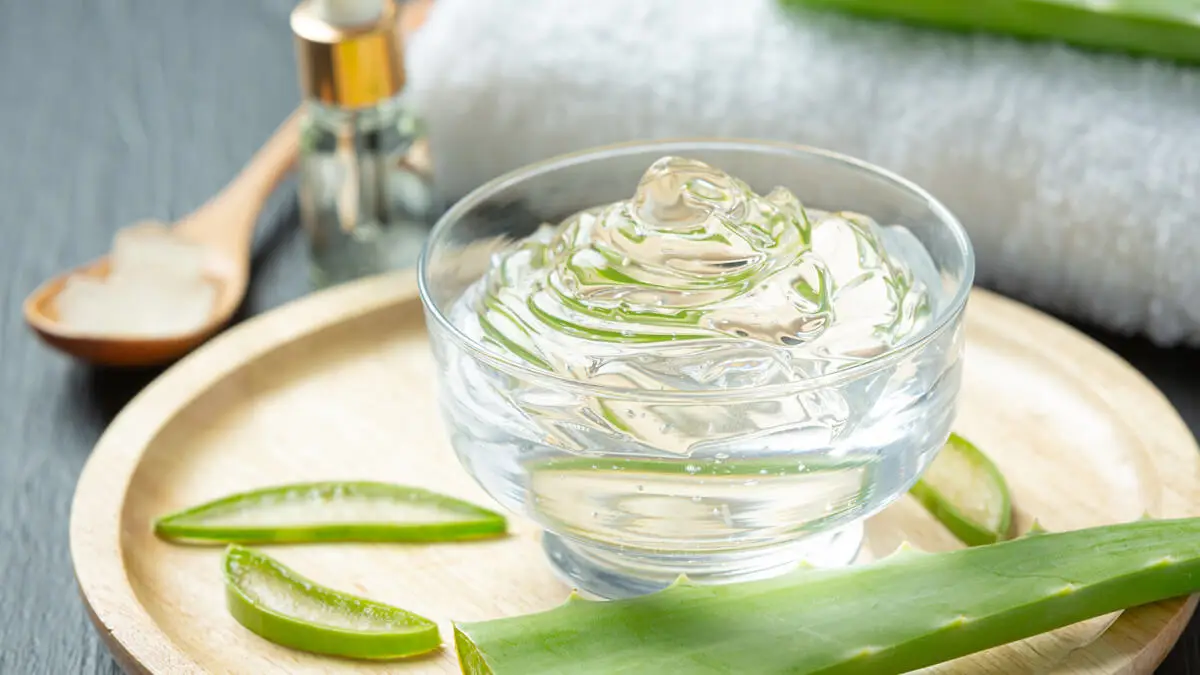 Gel de aloe vera.