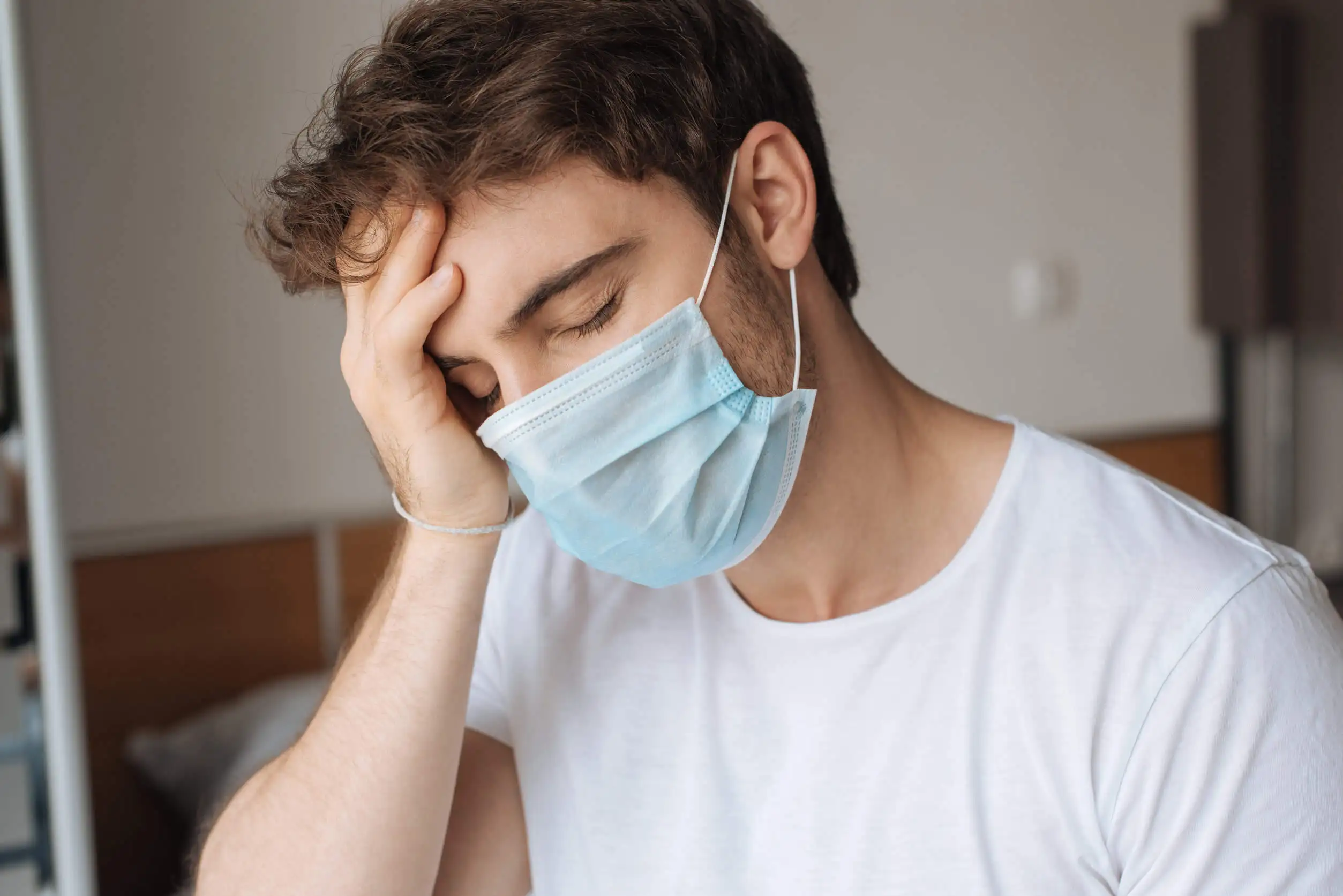 Mascherina per prevenire il contagio da Covid 19.