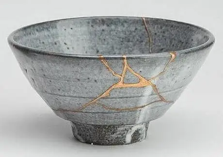 A ceramic pot.