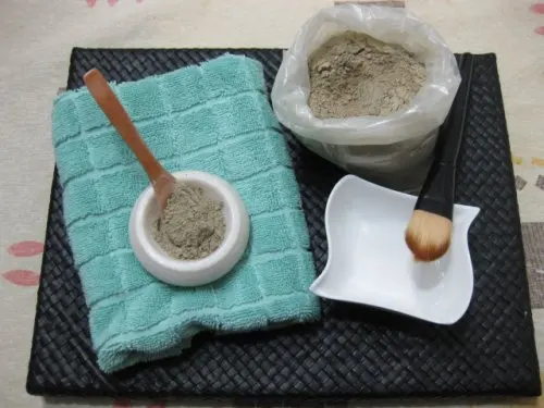 Mascarilla facial de arcilla verde