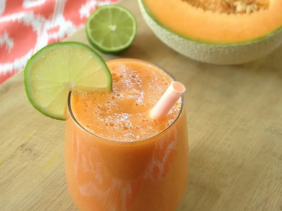 Batido de melón.