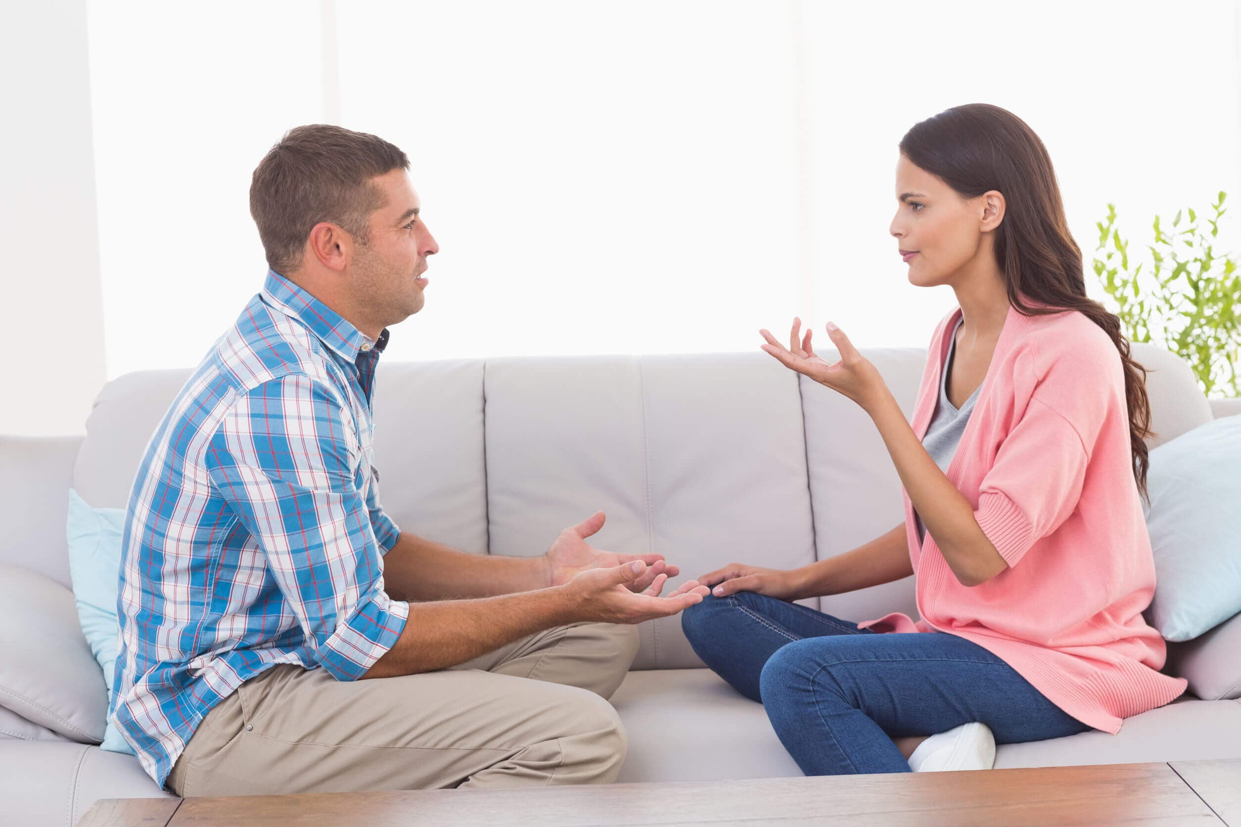 Una pareja puede discutir por este problema.