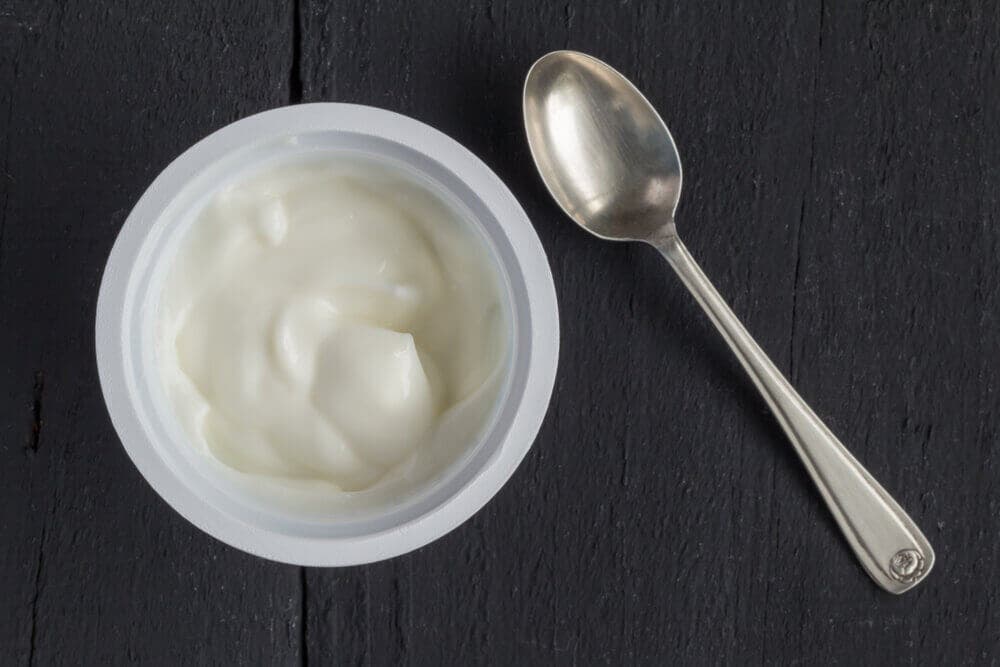 El yogur es un probiótico.