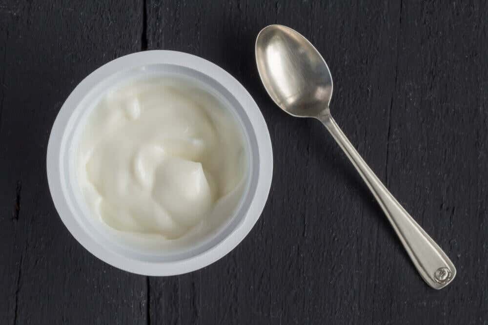 El yogur es un probiótico. 