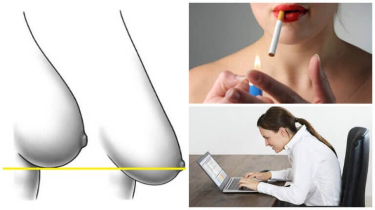 6 malos hábitos que debes evitar si no quieres que tus senos se caigan