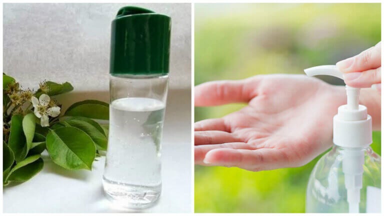 Cómo preparar un desinfectante natural para las manos
