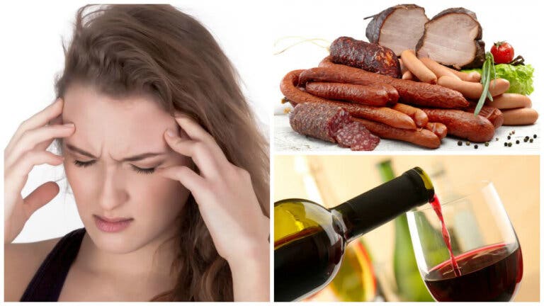 Los 9 alimentos y bebidas que te pueden causar migrañas
