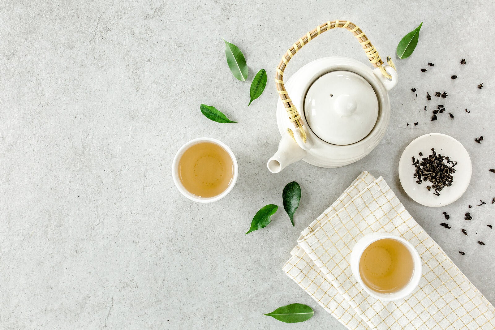 Tees zur Entgiftung - weißer Tee