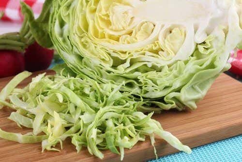 Some cabbage.