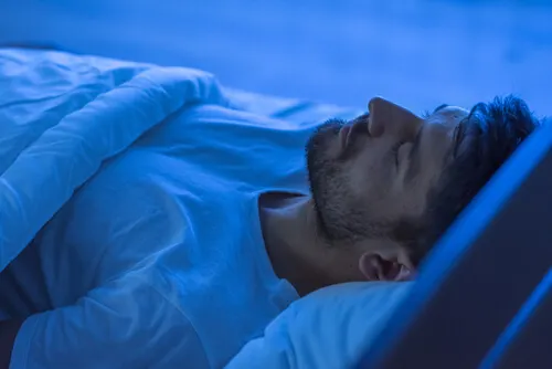 Hombre dormido