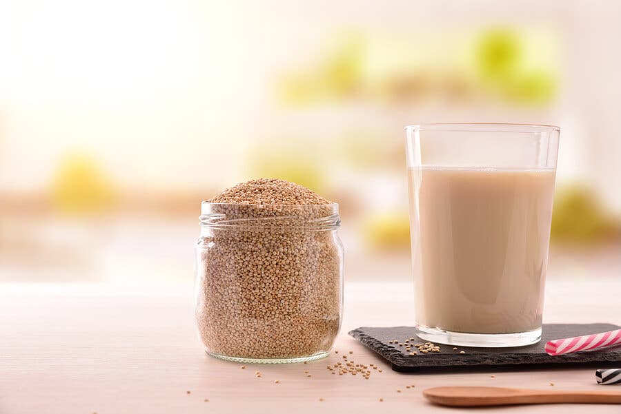 Leche de quinoa
