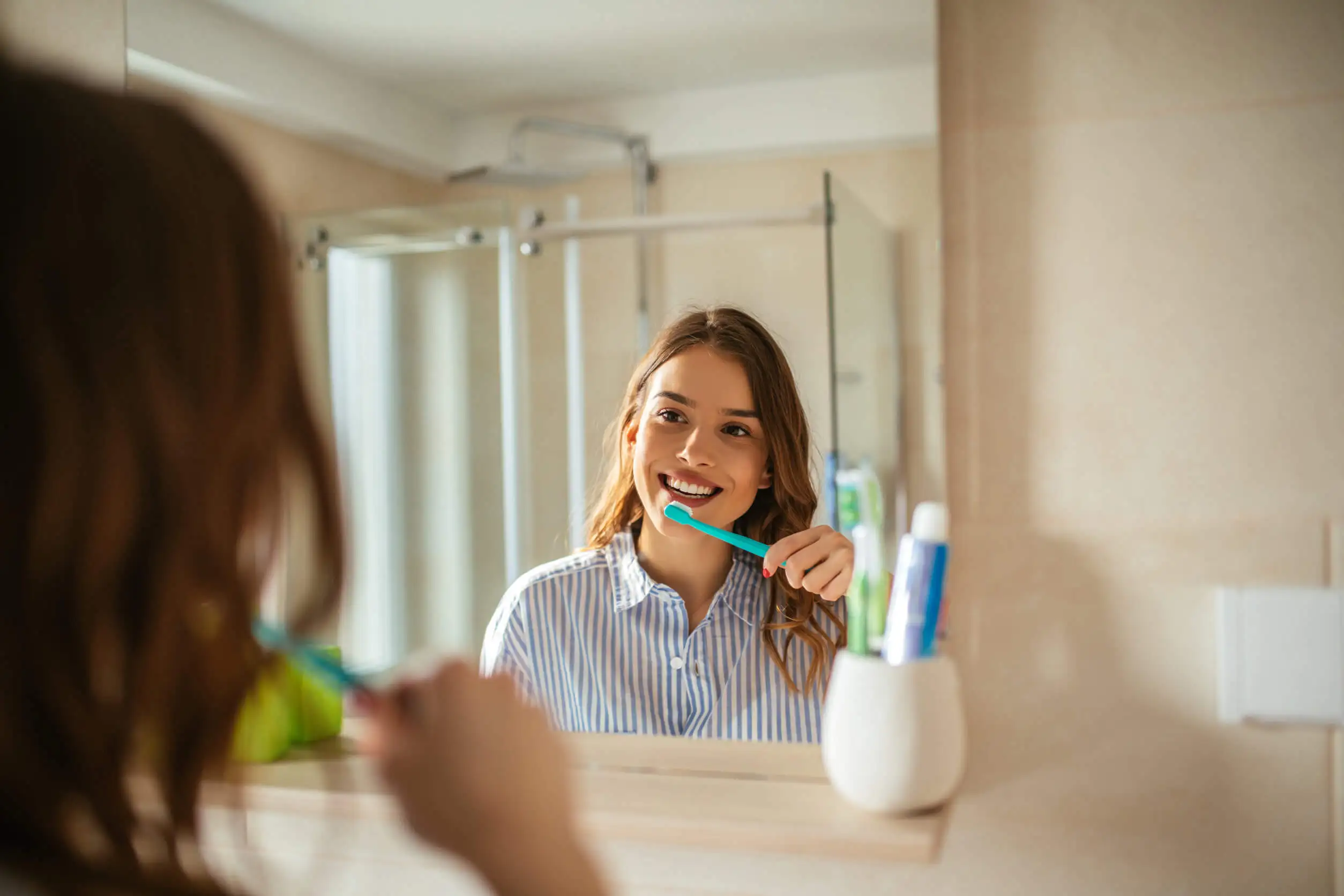 Cepillarse los dientes