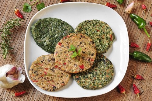 Hamburguesa sin carne