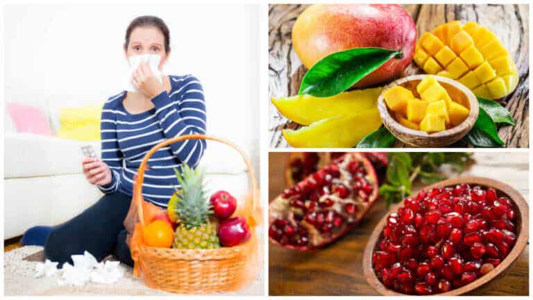 Las 7 mejores frutas para hacerles frente a la gripe y los resfriados