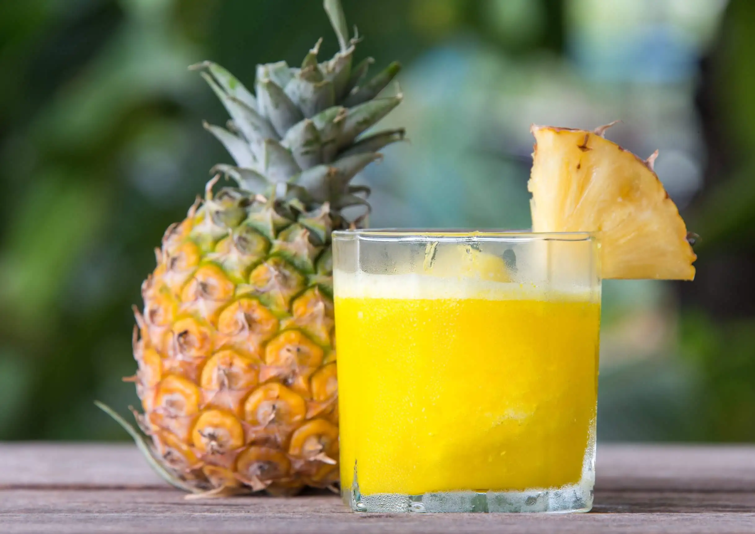 Batido de piña.