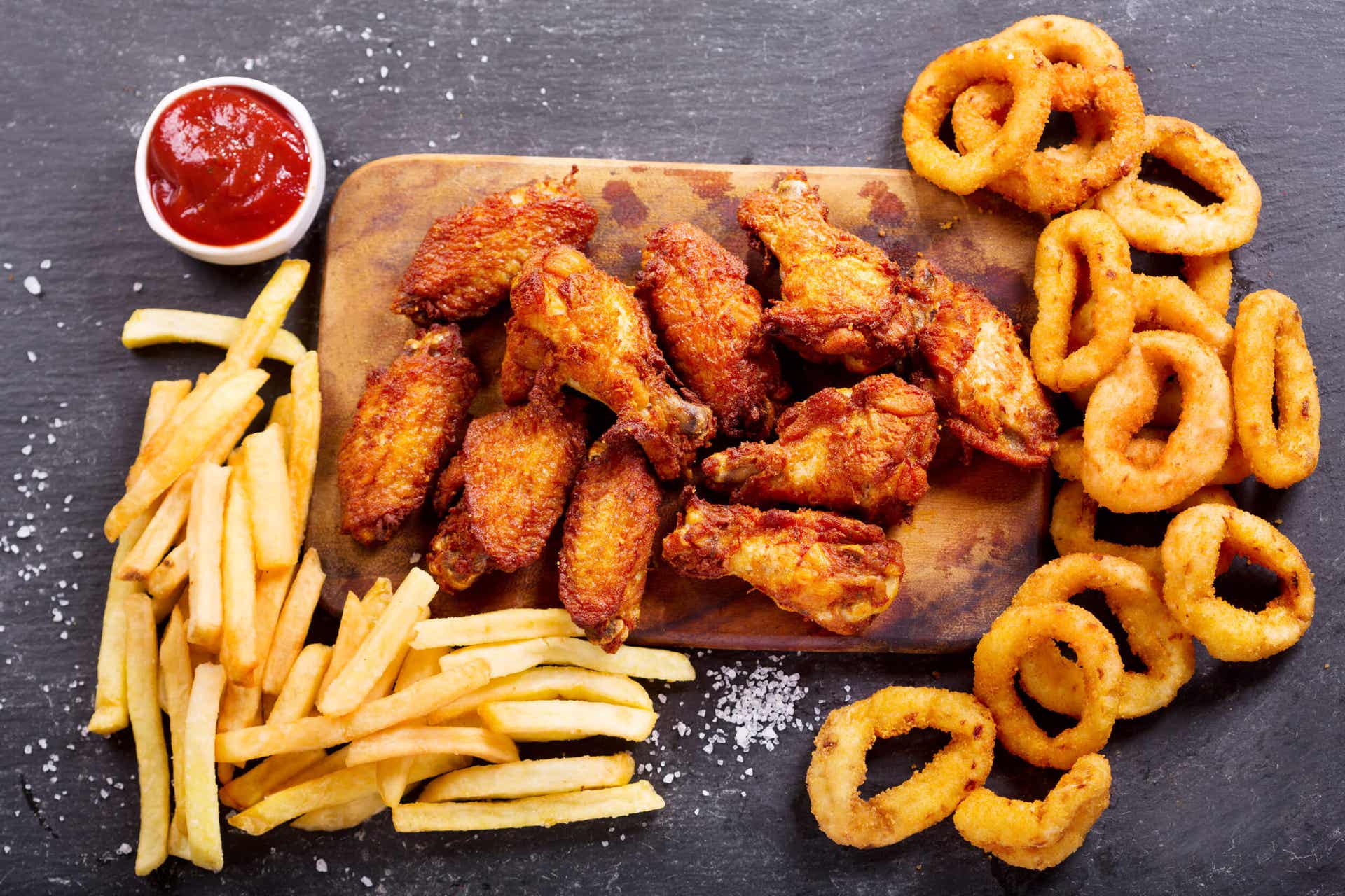 Les aliments frits augmentent le mauvais cholestérol.