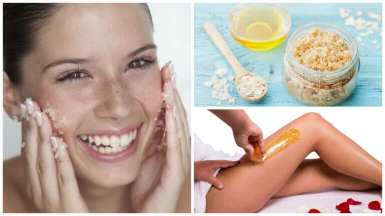 5 tratamientos de belleza con azúcar para los problemas más comunes de la piel
