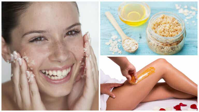 5 tratamientos de belleza con azúcar para los problemas más comunes de la piel