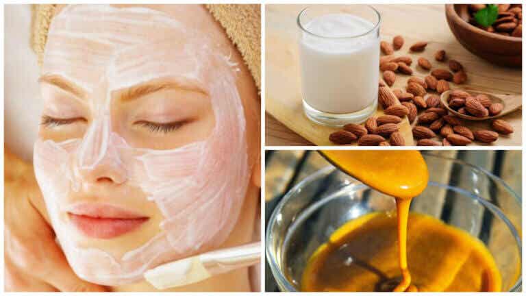5 usos que le puedes dar a la leche de almendras para embellecer tu piel