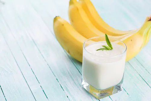 Batido de plátano.