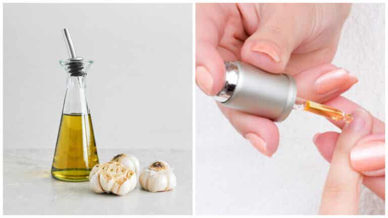 Cómo preparar una loción de aceites y ajo para endurecer las uñas