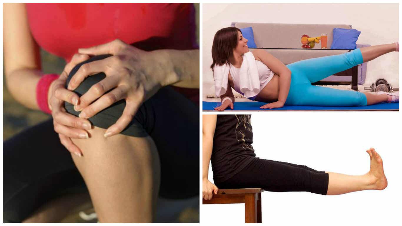 Fortalece las rodillas lesionadas con estos 5 ejercicios