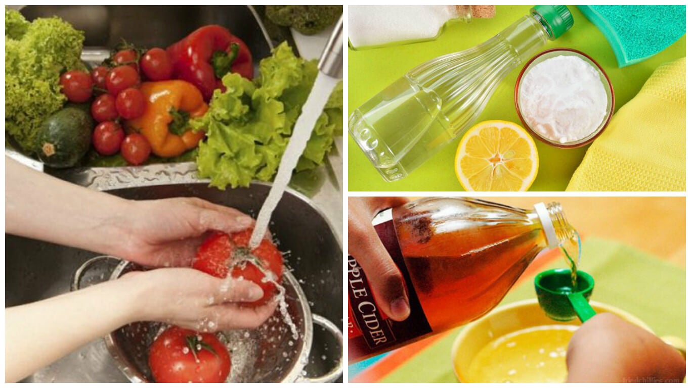 Desinfectante Frutas y Verduras Limpiador natural de frutas en