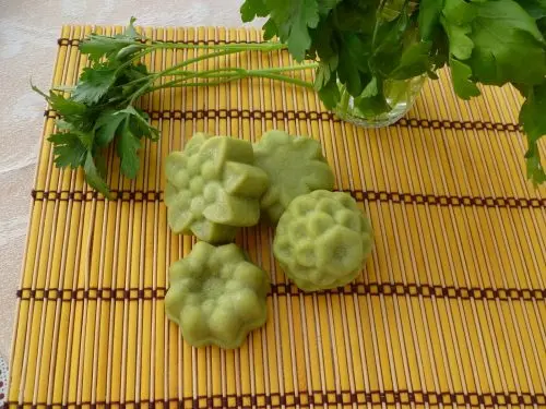 Some parsley soap.