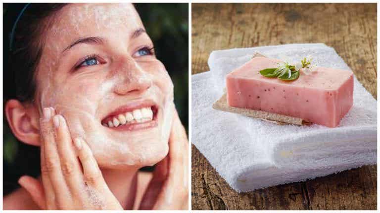 Mejora el aspecto de tu piel con este jabón natural de aloe vera y rosa mosqueta