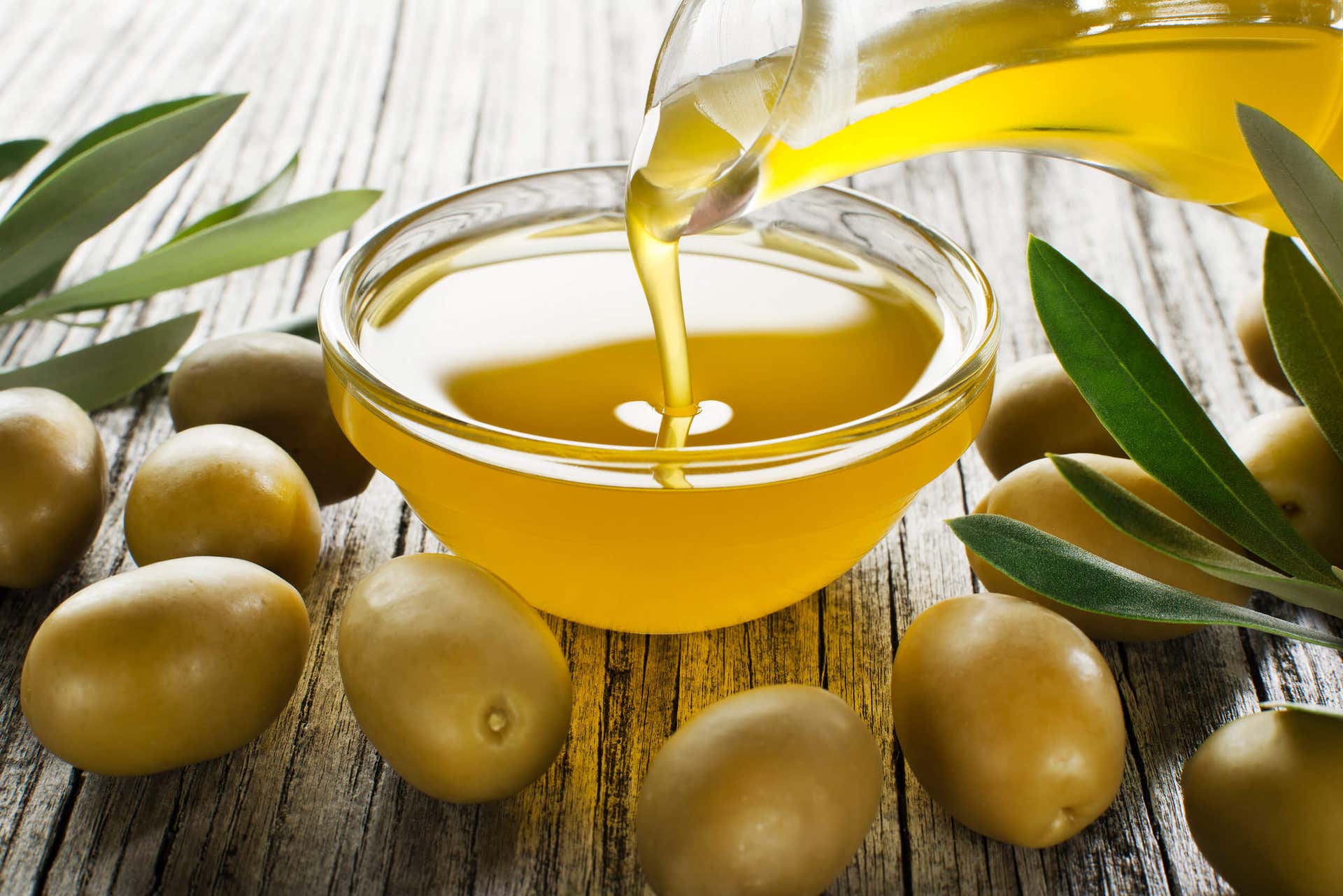 Aceite de oliva en lugar del aceite acalórico.