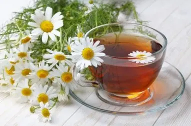 Té de manzanillla para las úlceras estomacales