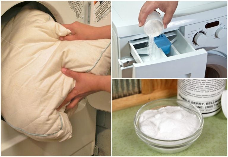 5 trucos para blanquear y desinfectar tus almohadas