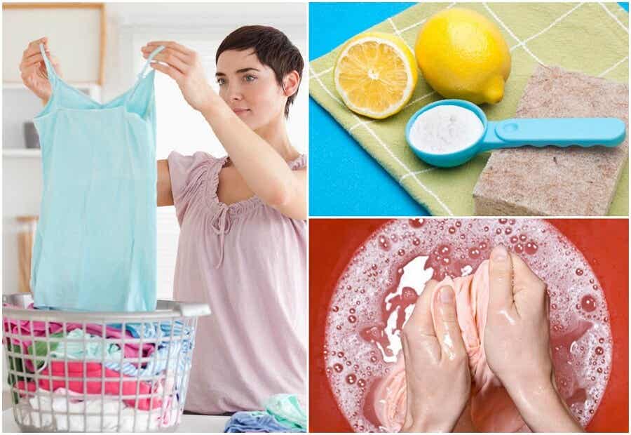 9 curiosas formas de eliminar manchas de la ropa si no tienes un producto especializado