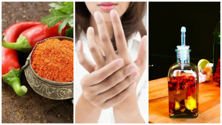 Aceite de cayena para aliviar el dolor en las articulaciones