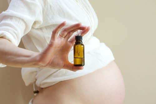 Huile essentielle pendant la grossesse.