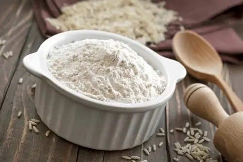 Exfoliante de harina de arroz