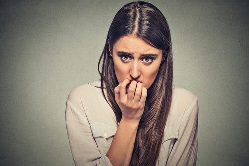 Mujer con ansiedad